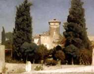 Frederic, Lord Leighton - The Villa Malta, Rome